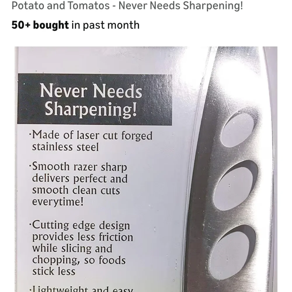 Green Kitchen Forever Knife